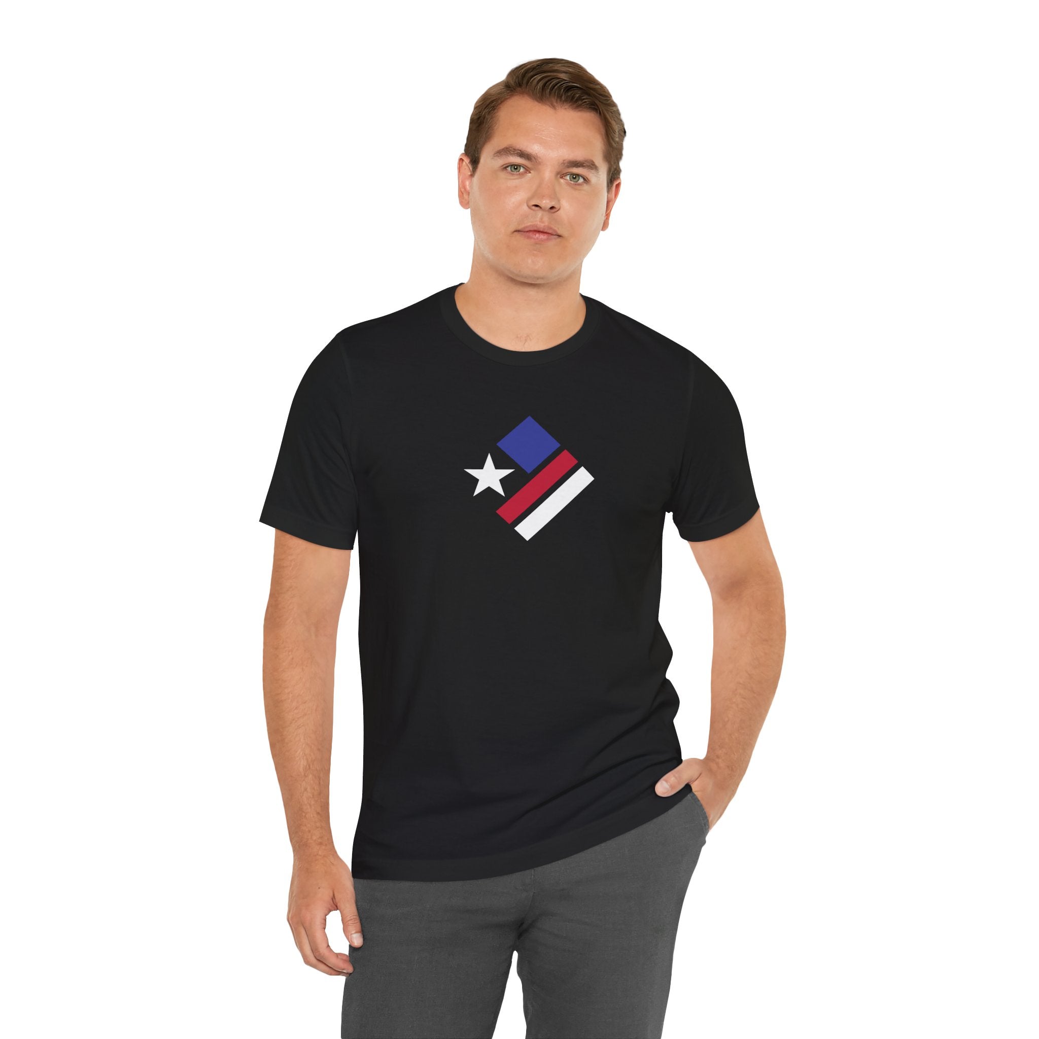 Patriotic Red White & Blueprint T-Shirt