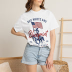 Limited Edition Women’s 250 Years of Liberty Cowgirl Tee