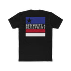 Classic Red White + Blueprint Tee