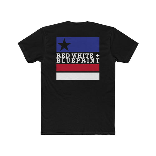 Classic Red White + Blueprint Tee