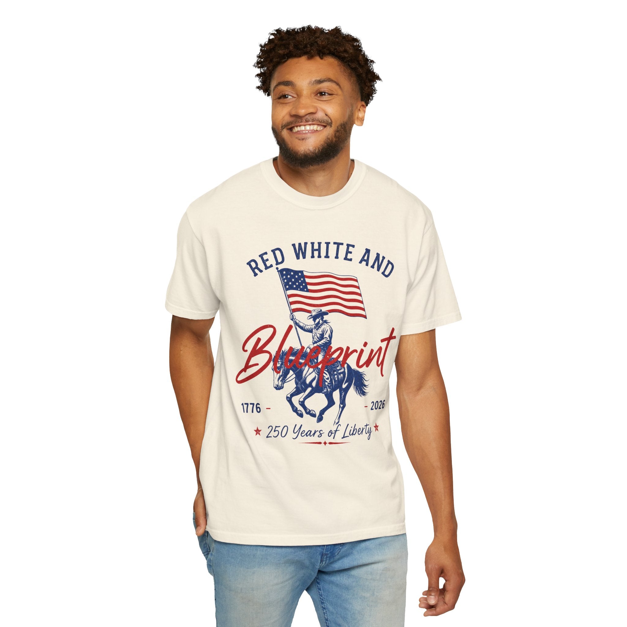 Limited Edition Men's 250 Years of Liberty Cowboy Tee